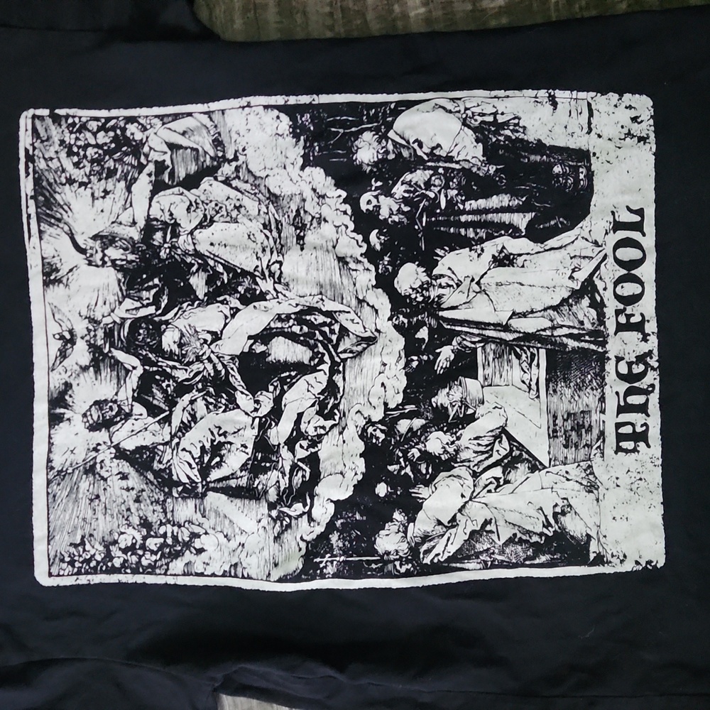 Blackcraft tarot card "The Fool" short sleeve t-shirt size small - Picture 5 of 5